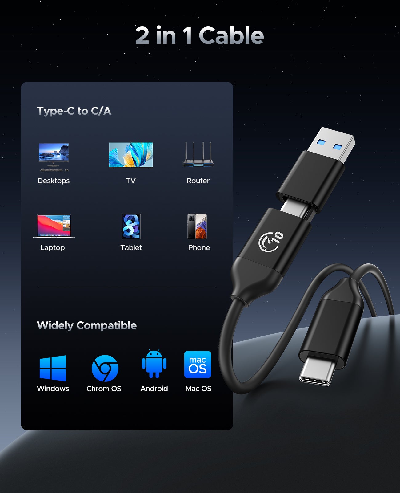 ORICO C10 10Gbps Portable SSD with Hanging Hole - Orico