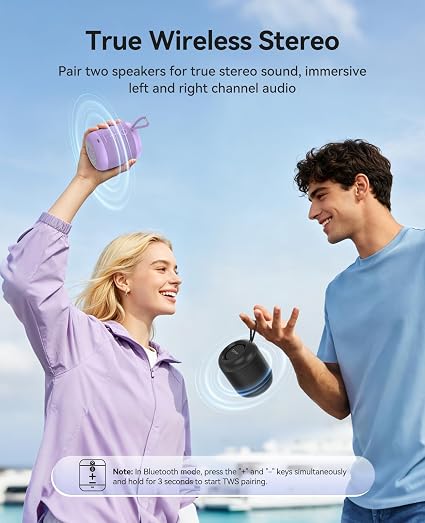 ORICO Beat Go Portable Bluetooth Speaker - Waterproof Outdoor Wireless Speaker