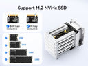 ORICO 88 Series 4 Bay USB4 NVMe SSD Enclosure With 40Gbps Speed orico-88-series-4-bay-usb4-nvme-ssd-enclosure-with-40gbps-speed