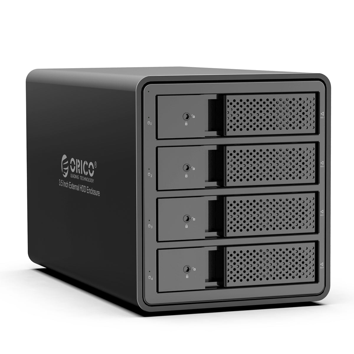 ORICO 5 Bay desain Pop-up USB 3.0 3.5 inci penutup Hard Disk (dengan RAID)