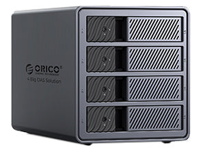 ORICO 4 Bay Pop-up Design USB 3.0 3,5 Zoll externes Festplattengehäuse