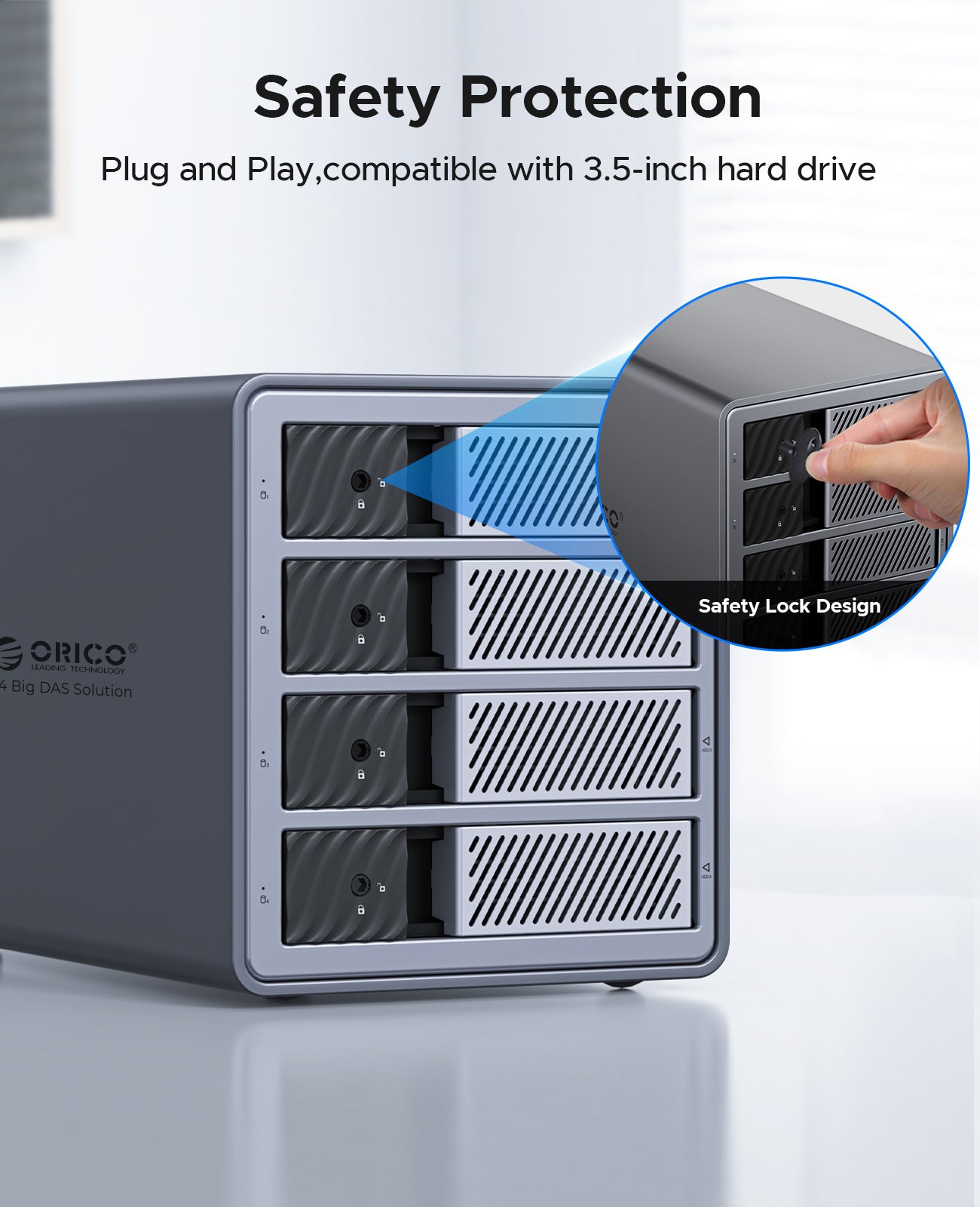 ORICO 98 Series Multi-Bay External Storage DAS Solution RAID Edition - Orico