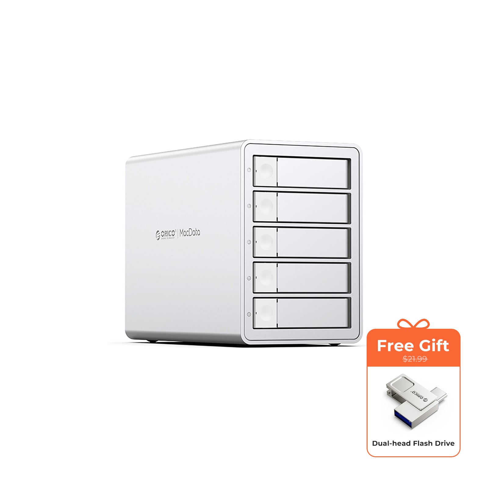 ORICO 99 Series Multi Bay Type-C SATA Enclosure Daisy-Chain DAS Solution ORICO