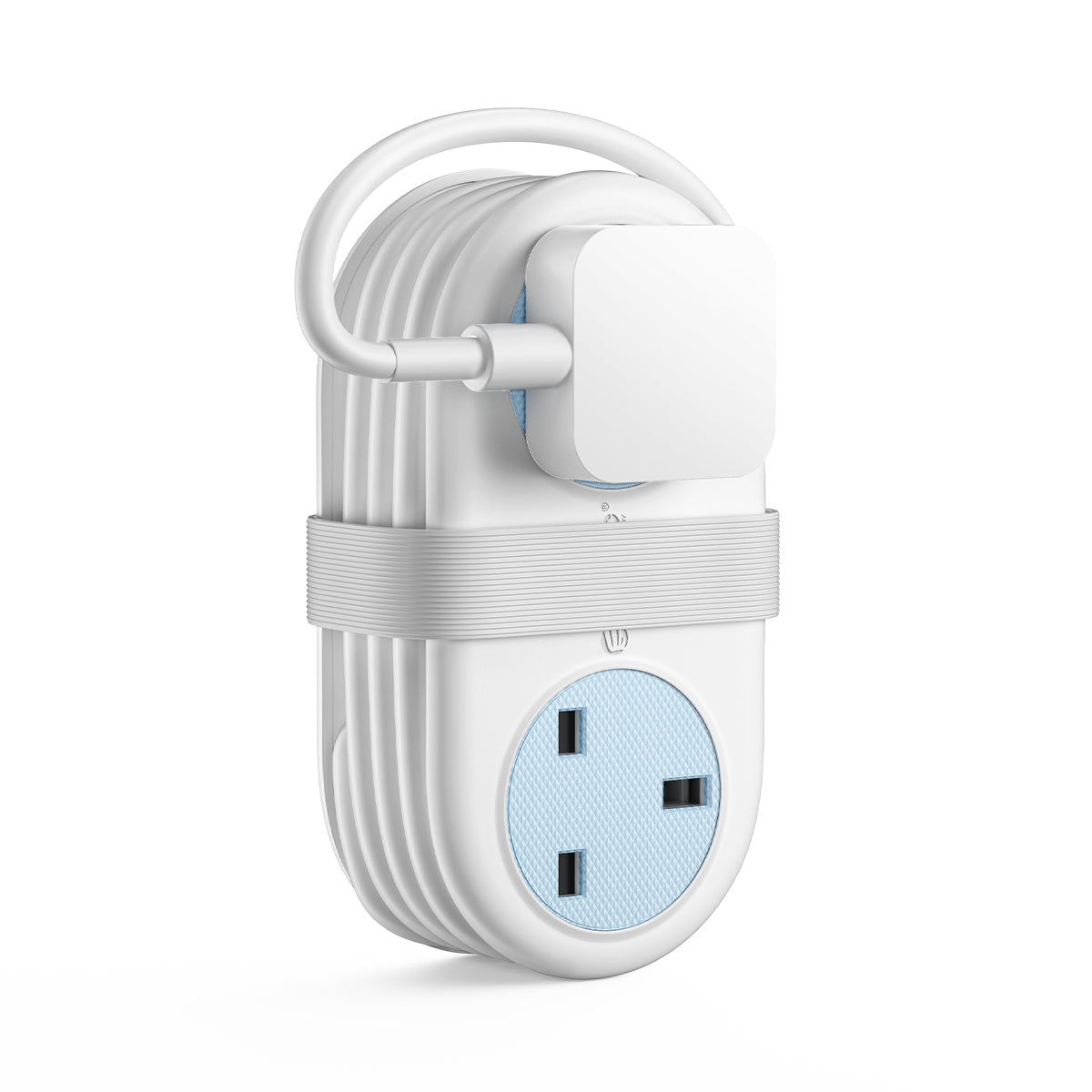 Ultra Thin Smart USB Power Strip UK Plug