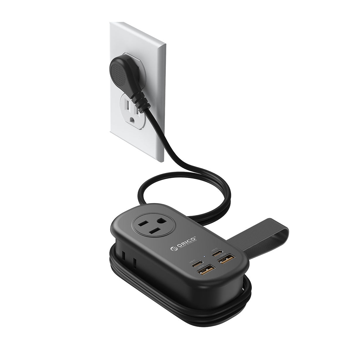 ORICO AP3 GaN 65W Pocket Power Strip with USB-C