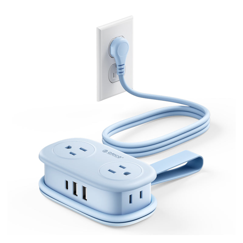 ORICO AP3 Pocket Travel Power Strip with USB-C 15.5W