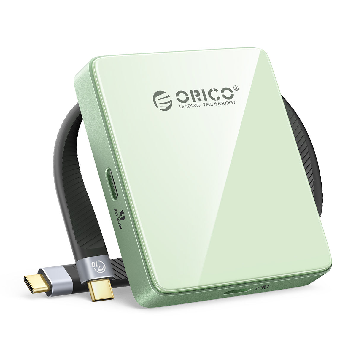 ORICO MG7 Kompakter 8-in-1-Magnet-HUB mit M.2 NVMe