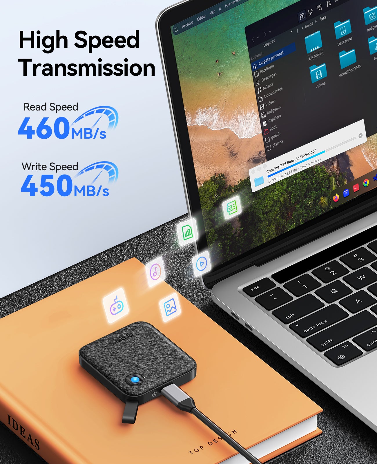 ORICO e-Fox Series 5Gbps Portable SSD - Orico