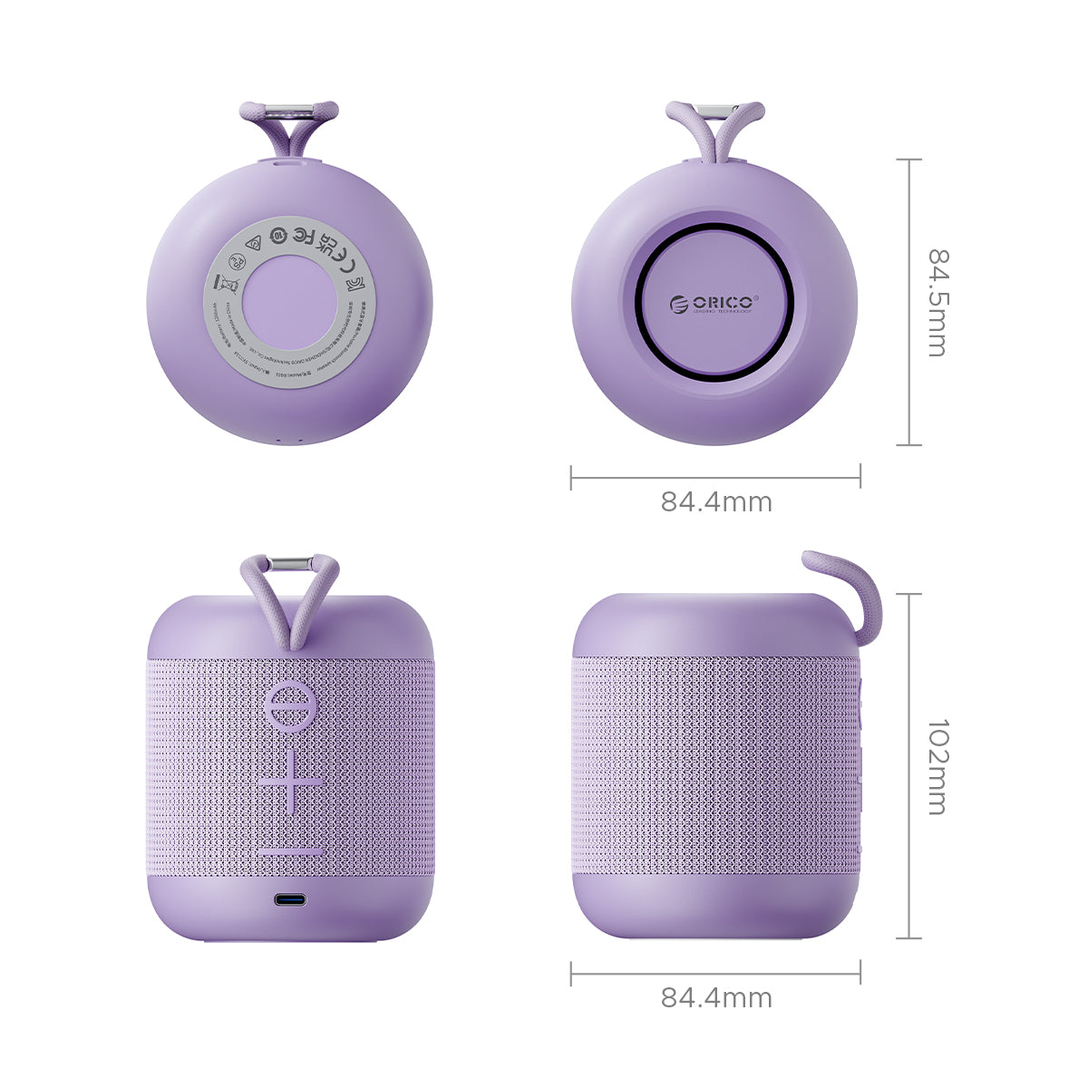 ORICO Beat Go Portable Bluetooth Speaker - Waterproof Outdoor Wireless Speaker