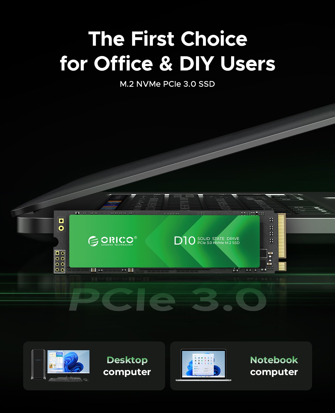 ORICO D10 M.2 PCIe 3.0 NVMe SSD - Orico