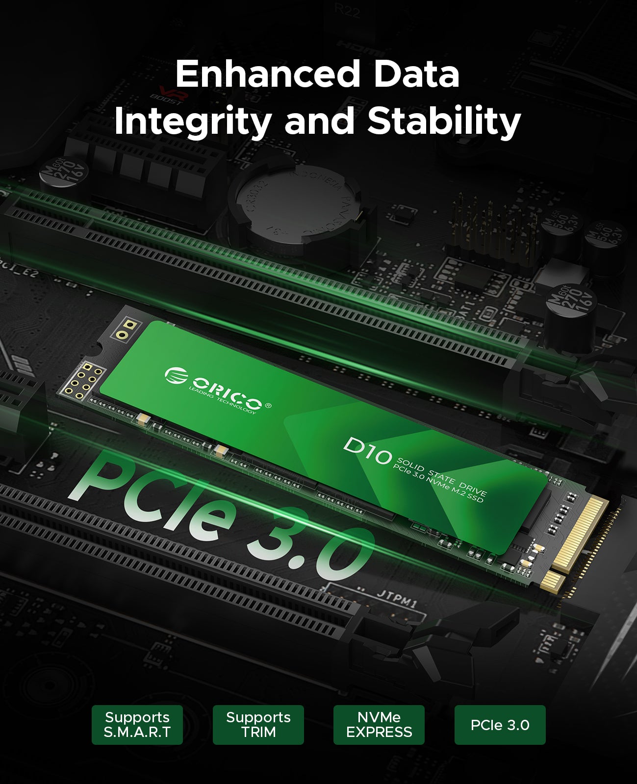 ORICO D10 M.2 PCIe 3.0 NVMe SSD - Orico