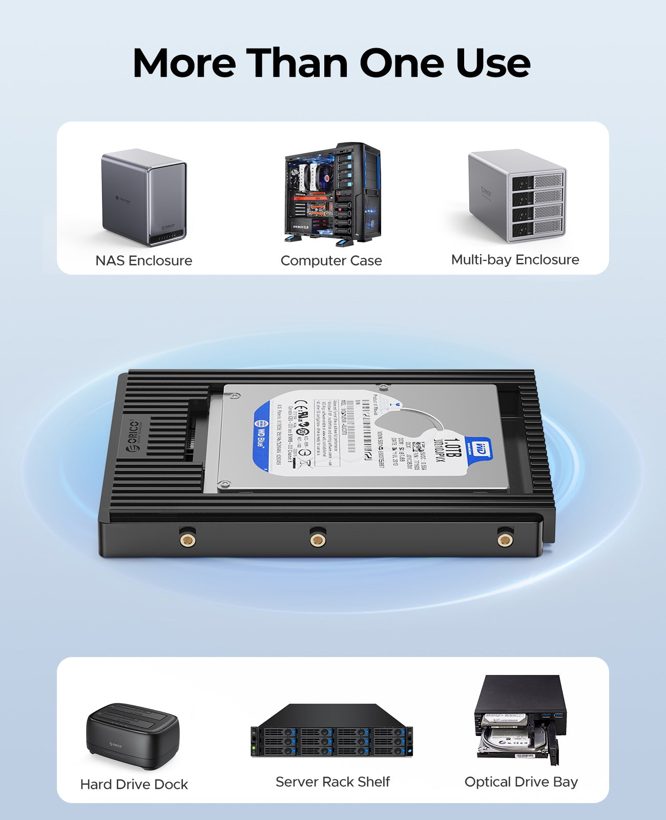 ORICO 2.5" to 3.5" HDD/SSD Mounting Bracket