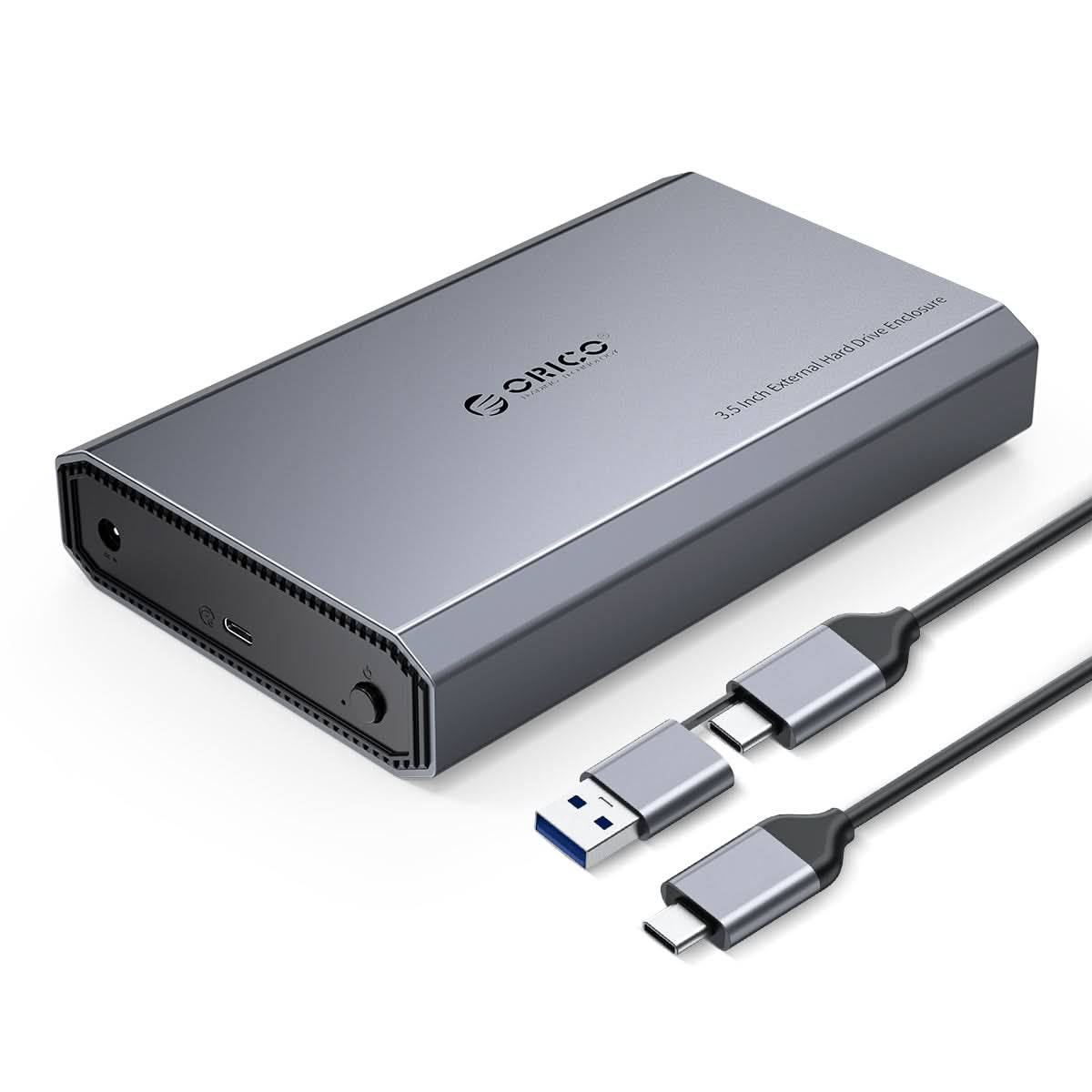 3.5 inch Type C 6Gbps Aluminum SATA HDD SSD Enclosure