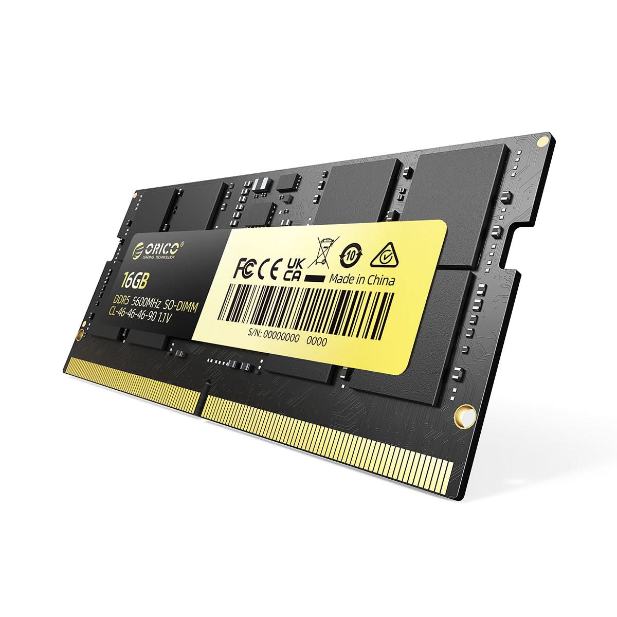 ORICO DDR5 SO-DIMM 16GB-5600MHz Laptop RAM - Orico
