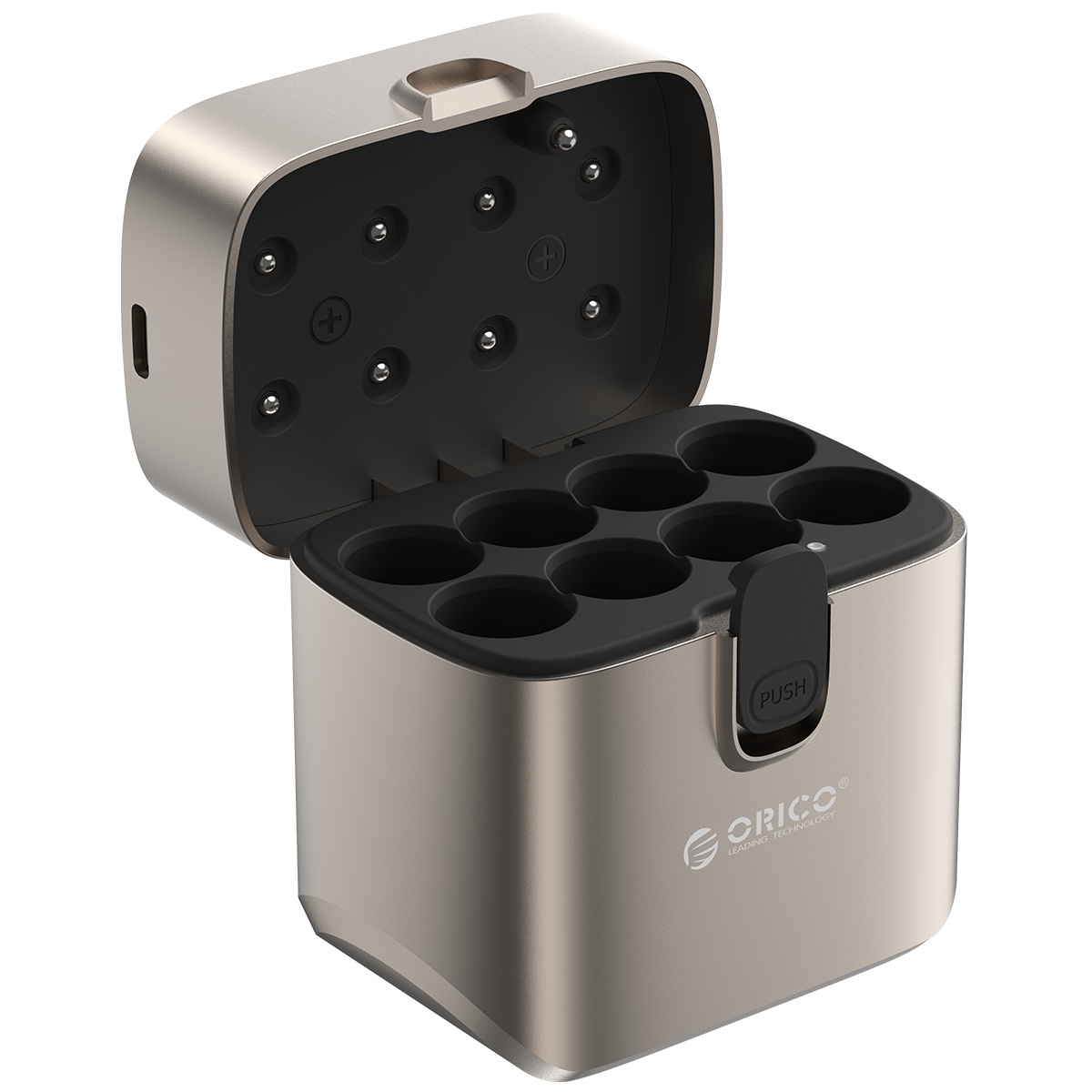 ORICO EnerVault 8-Bay Smart Lithium Battery Charger