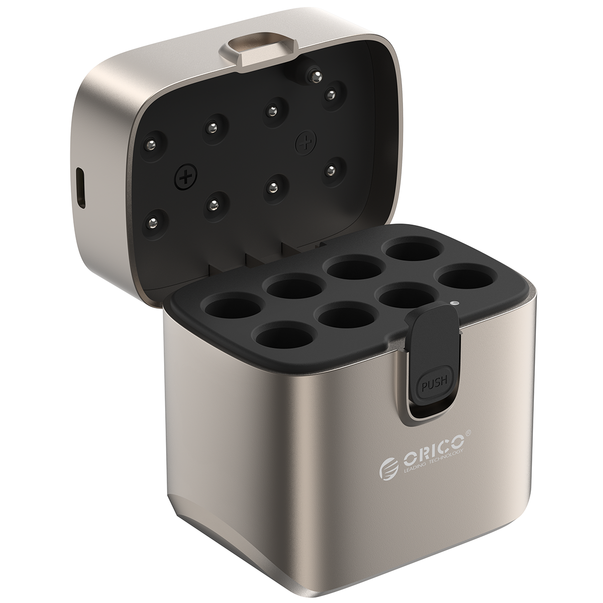ORICO EnerVault 8-Bay Smart Lithium Battery Charger