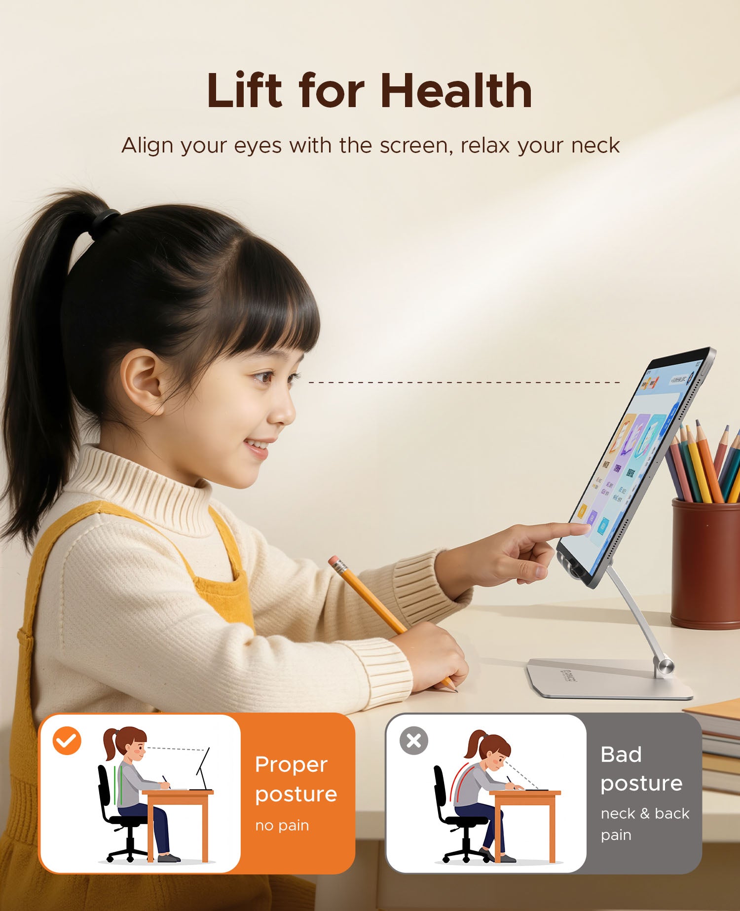 ORICO FB1 Aluminum Rotating Tablet Stand