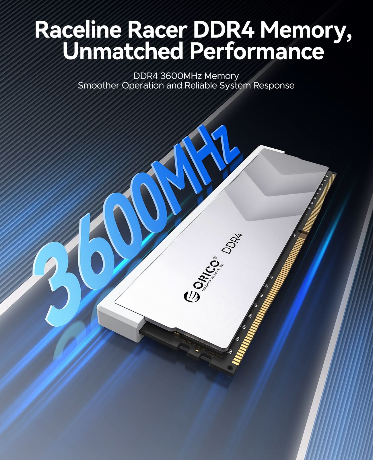 ORICO Raceline Racer DDR4 DIMM 32GB(16GB*2) RAM - Orico