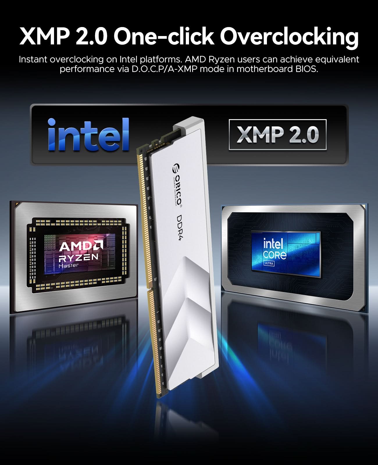 ORICO Raceline Racer DDR4 DIMM 32GB(16GB*2) RAM - Orico