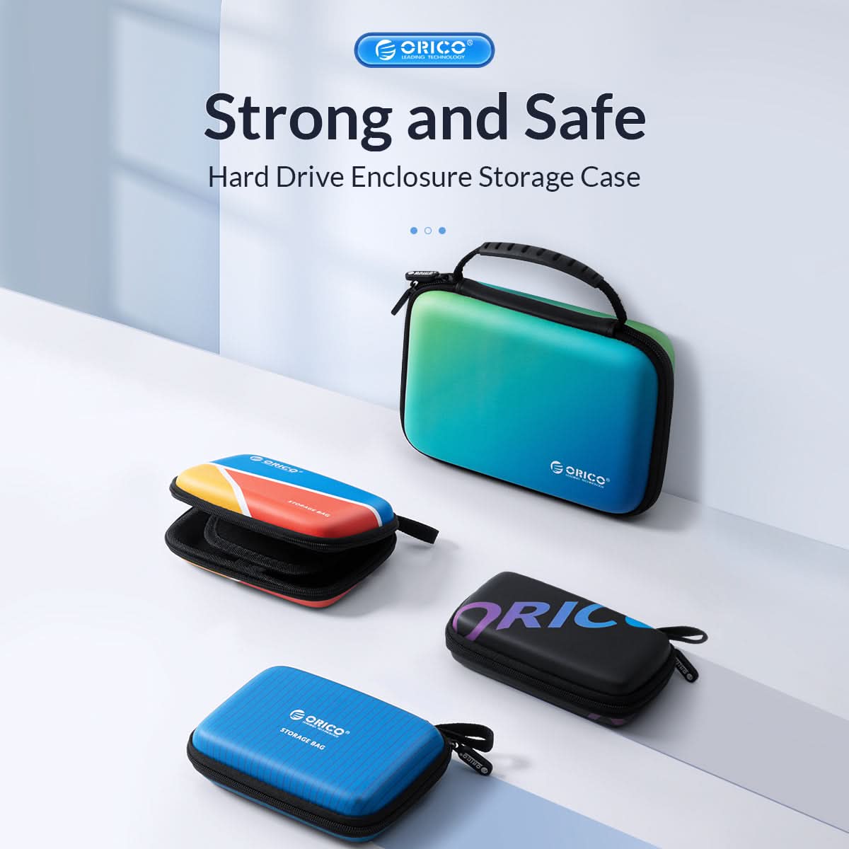 ORICO 2.5-Inch PU & EVA Hard Drive Case - Orico