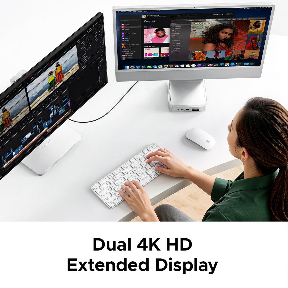 ORICO StudioLink Řešení pro rozšíření úložiště na jednom místě pro Mac mini＆Studio M2