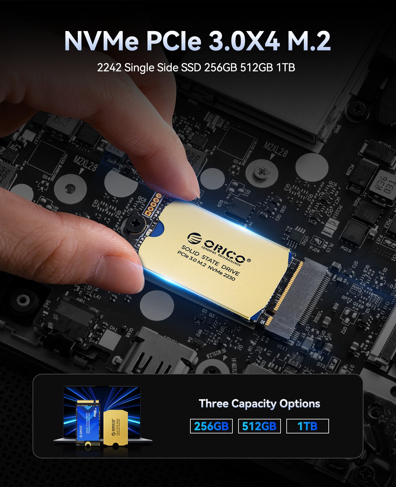 ORICO J10 2242 PCIe 3.0 NVMe M.2 SSD