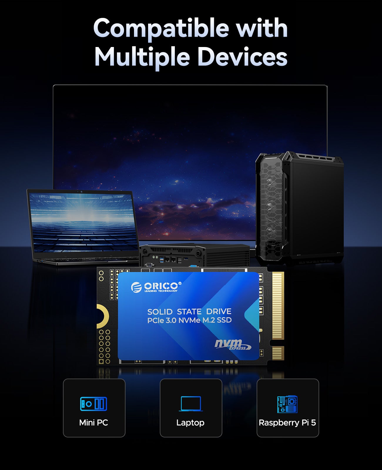 ORICO J10 2242 PCIe 3.0 NVMe M.2 SSD