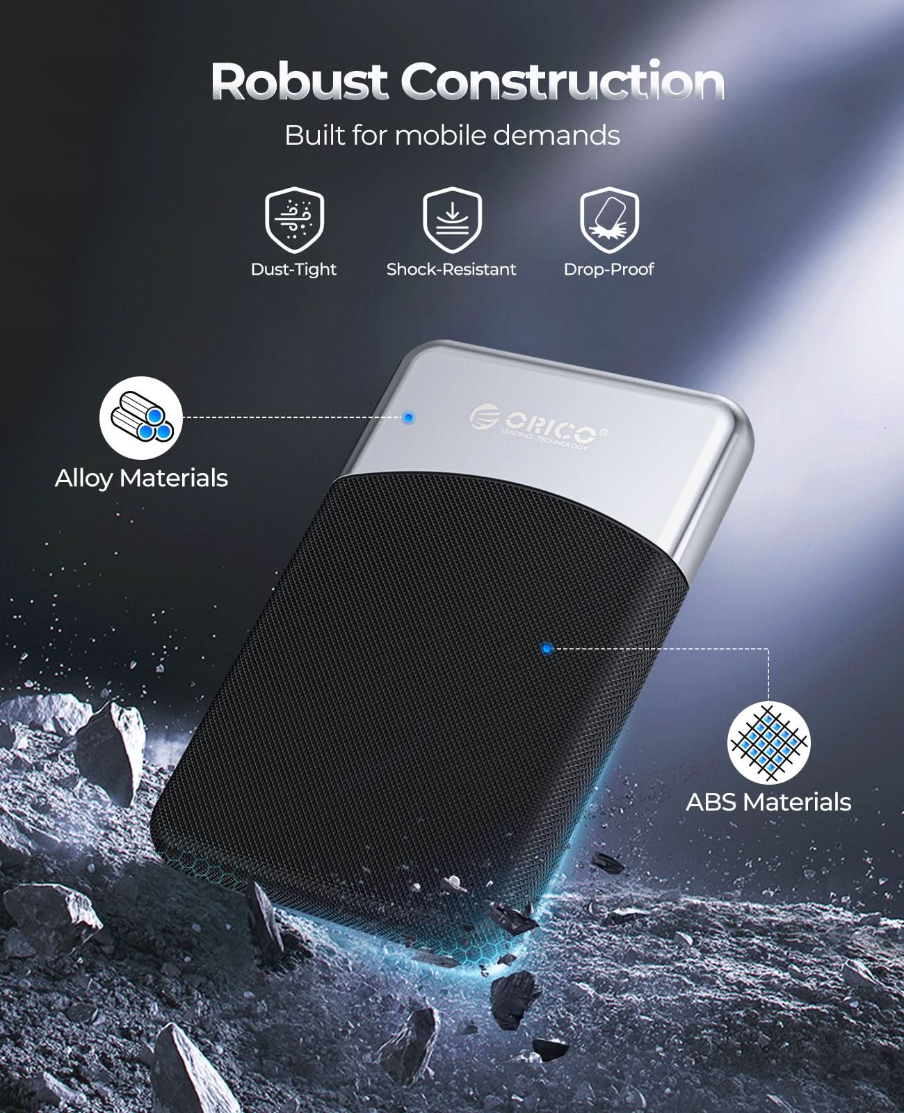 ORICO M25PRO 5Gbps On-The-Go Portable SSD - Orico