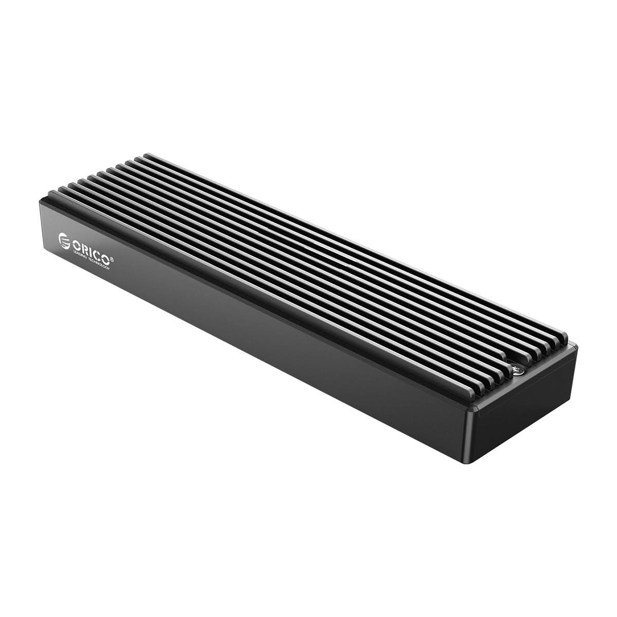 ORICO 10Gbps M.2 NVMe Black Striped SSD Enclosure - Orico