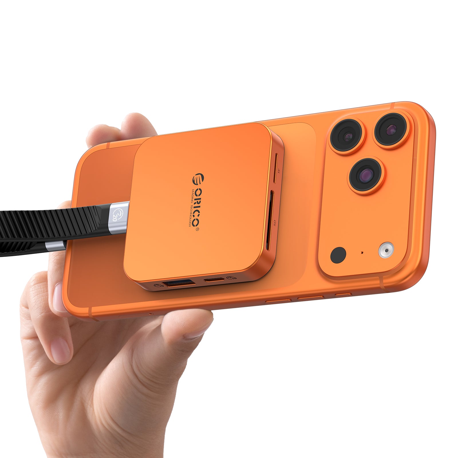 ORICO MG7 Compact 8-in-1 Magnetic M.2 NVMe Dock