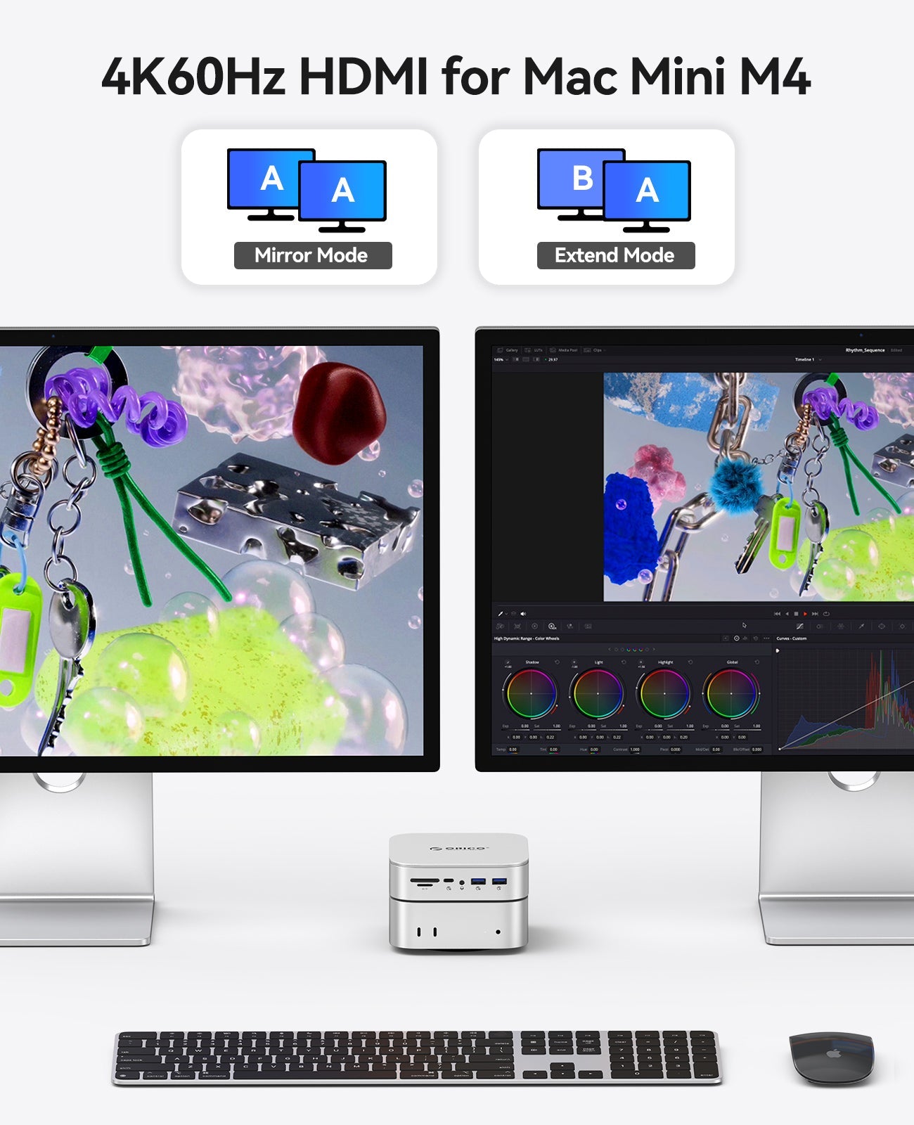 ORICO MiniRaid Docking Station with M.2 RAID Storage Orico