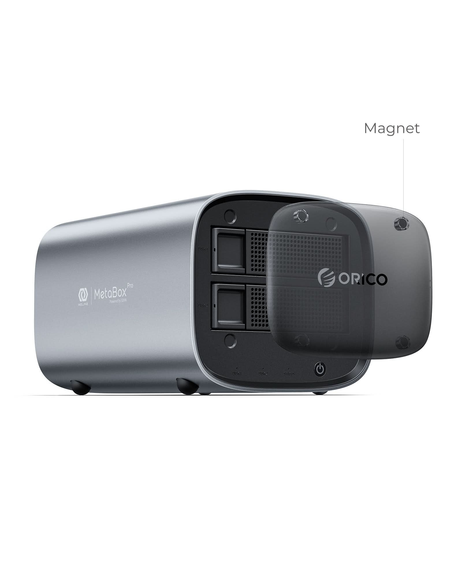 ORICO MetaBox Pro 2 Bay NAS Storage System - Orico