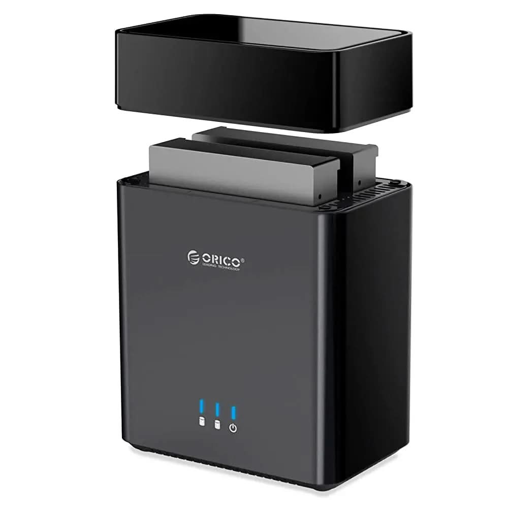 ORICO 2 Bay USB 3.0/Type-C to SATA 3.5 inch Hard Disk Enclosure Orico