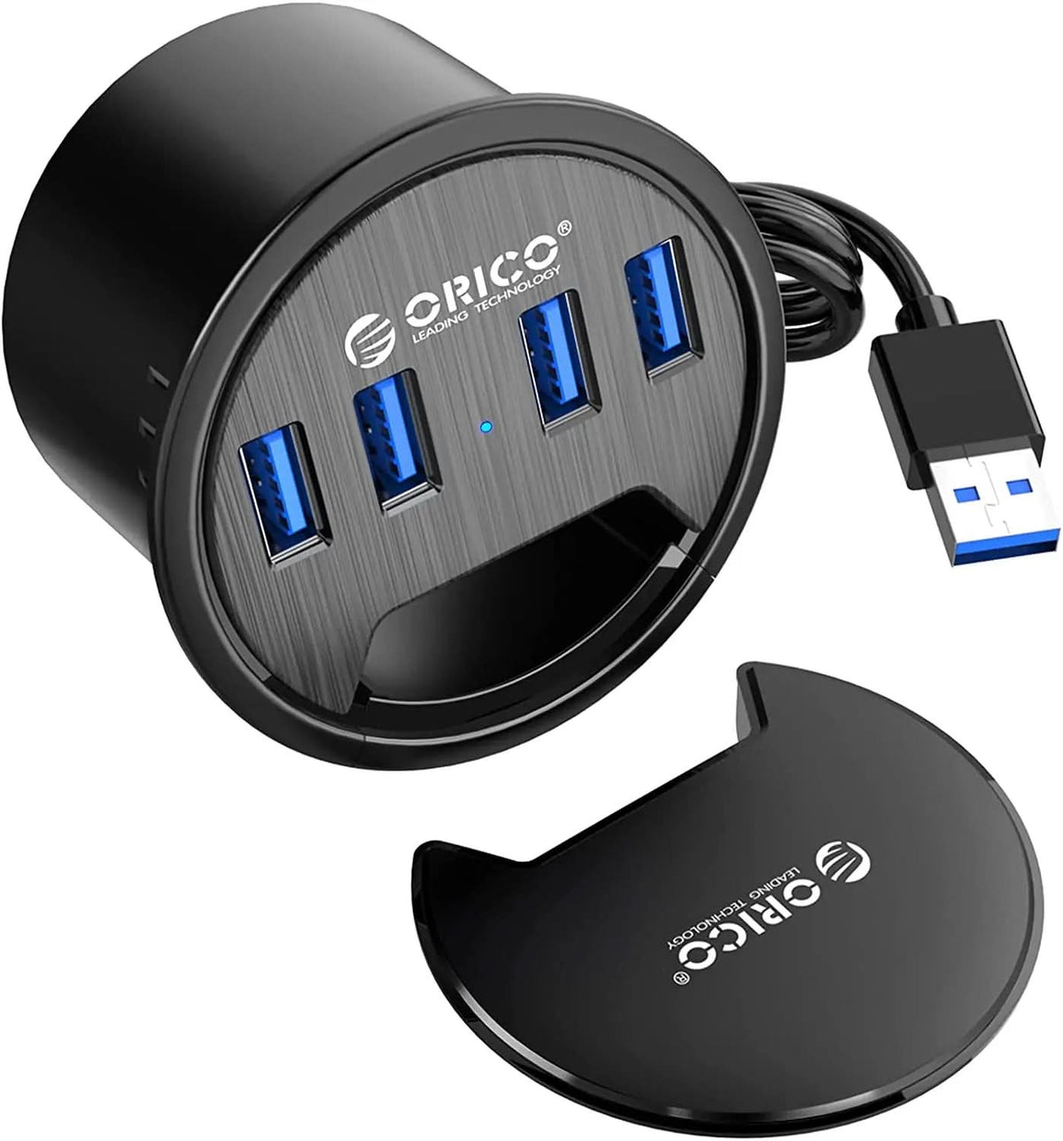 ORICO Desk Grommet USB 3.0 Hub - Convenient Desktop Expansion