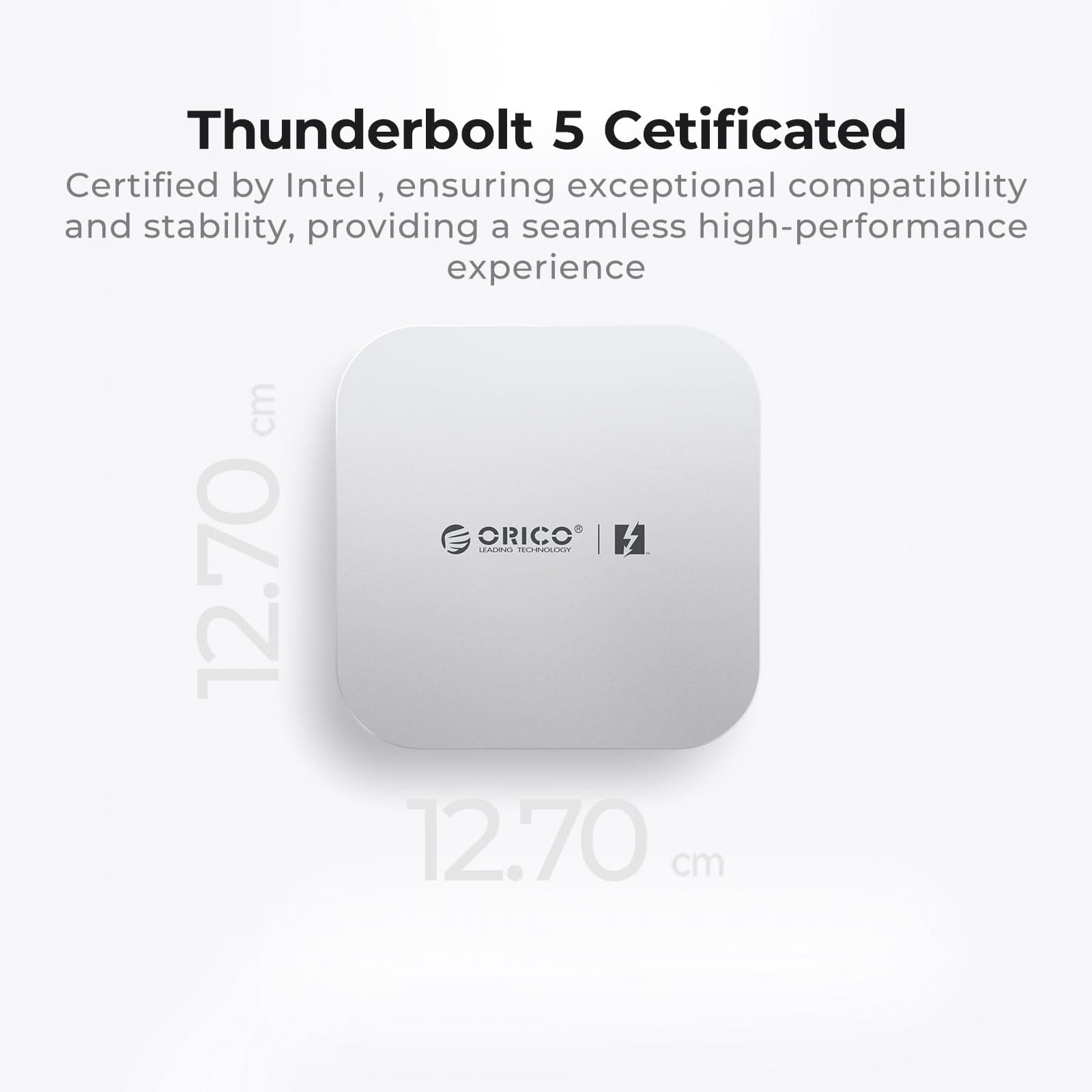 ORICO 80Gbps Thunderbolt™ 5 External SSD for M4 Mac Mini