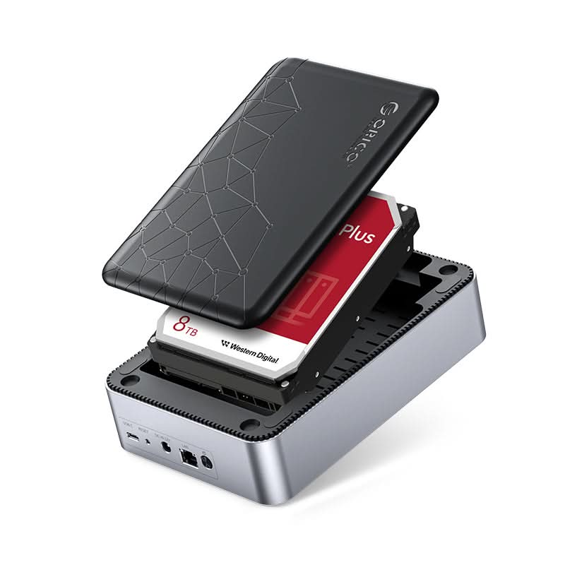 ORICO MetaCube Mini 3.5" Single Bay NAS Storage System - Orico