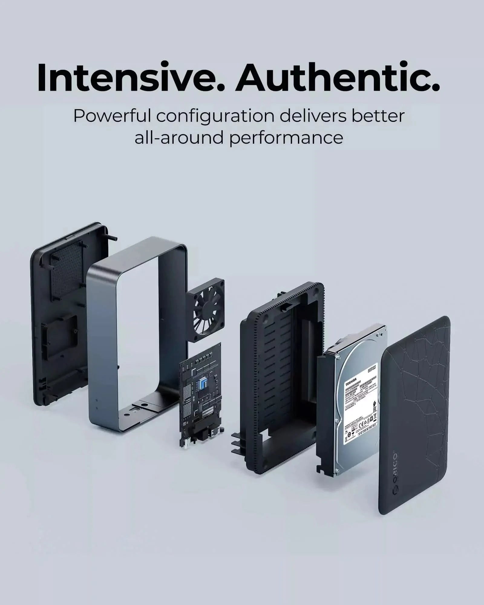 ORICO MetaCube Mini Network Attached Storage for 2.5