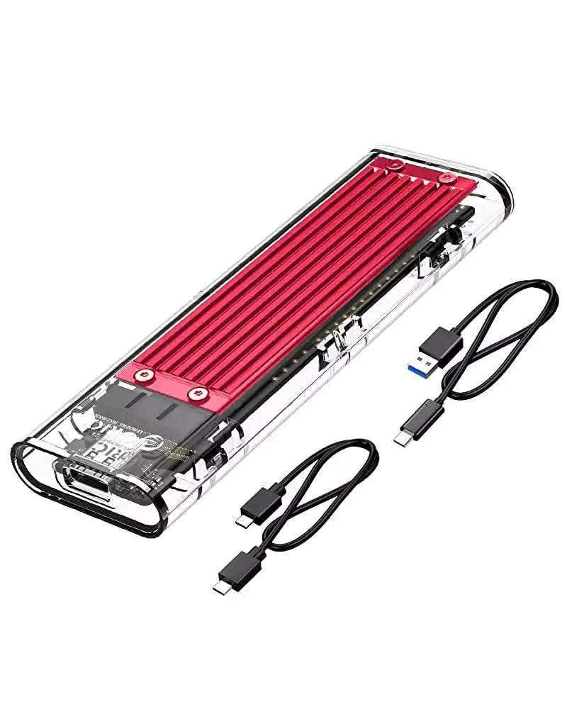 ORICO NVME M.2 USB3.1 Gen2 10Gbps Transparent External SSD Enclosure