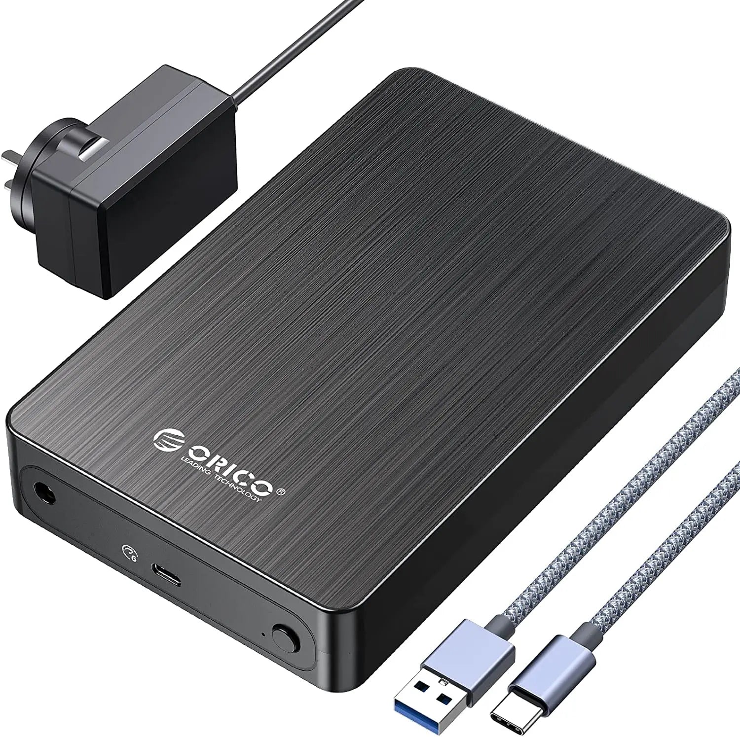 ORICO USB C 3.1 to SATA 6Gbps for 3.5 SSD HDD Hard Drive Enclosure Orico