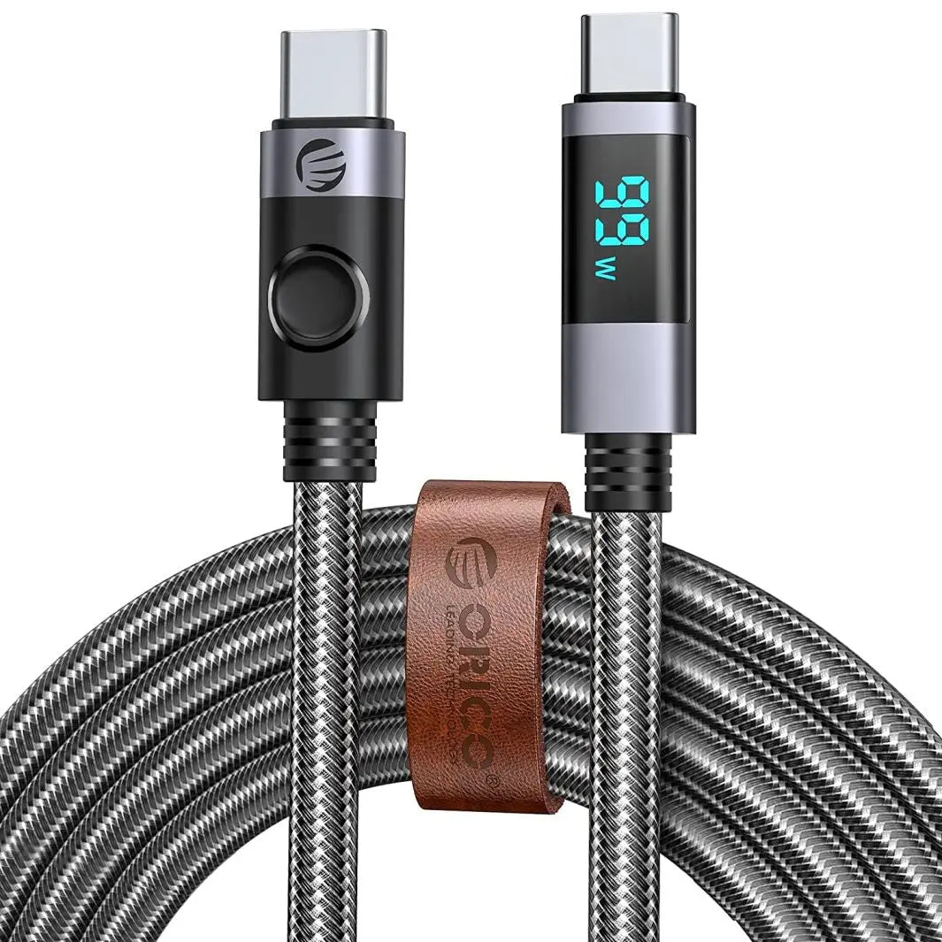 ORICO USB-C to USB-C, 29W PD LED Display Fast Cable Orico