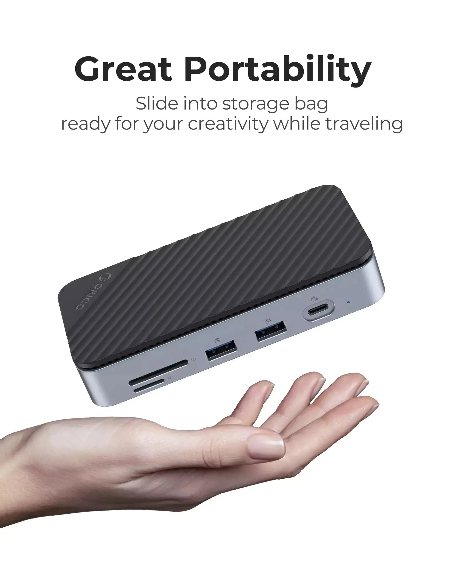 ORICOI 10-IN-1 Docking Station with M.2 SSD Enclosure ORICO