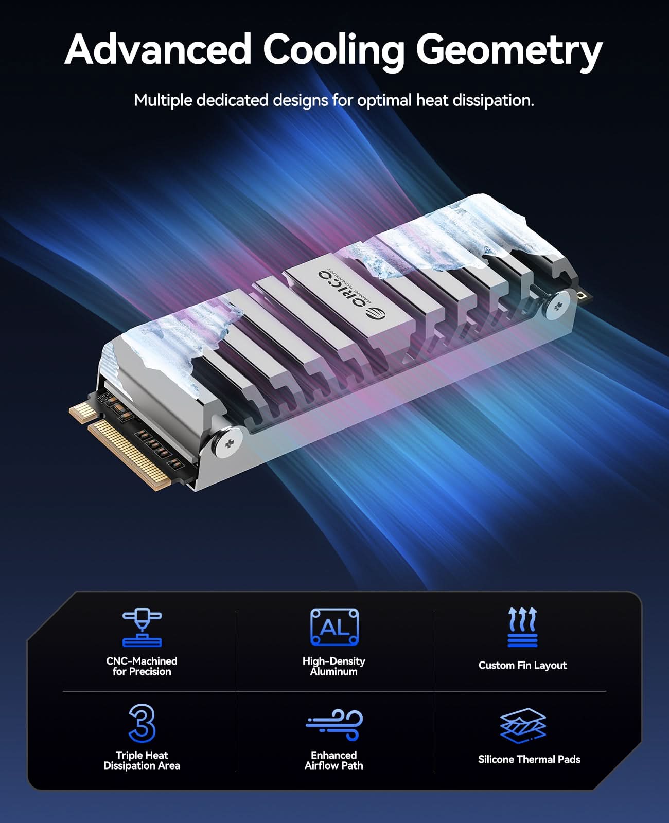 ORICO OS5 SSD with Heatsink for PS5 Expansion