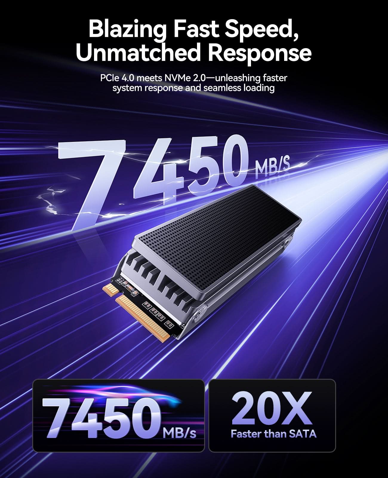 ORICO OSC PCIe 4.0 NVMe SSD with Built-in Heatsink