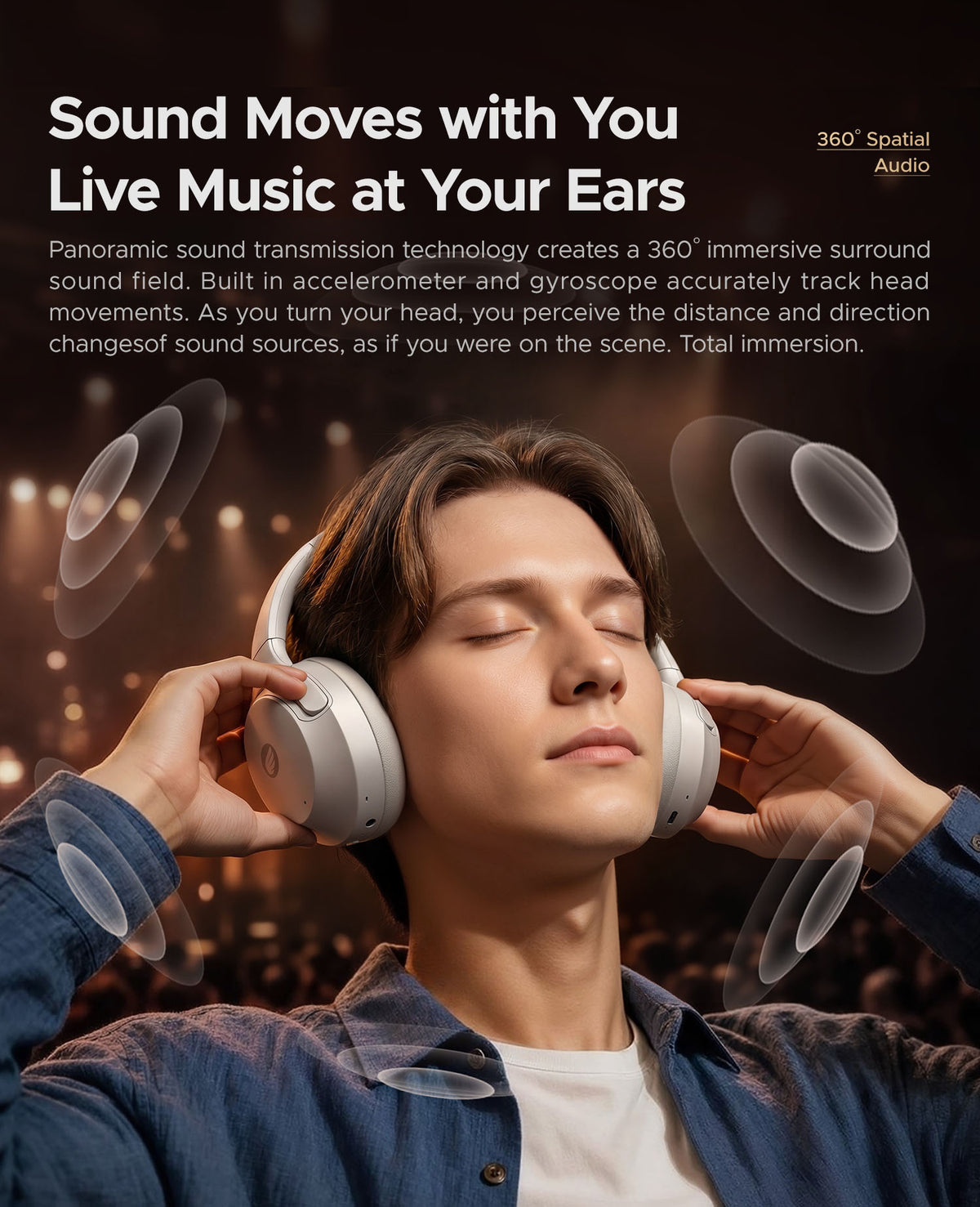 ORICO OWH500 OFlow Max Wireless ANC Headphones