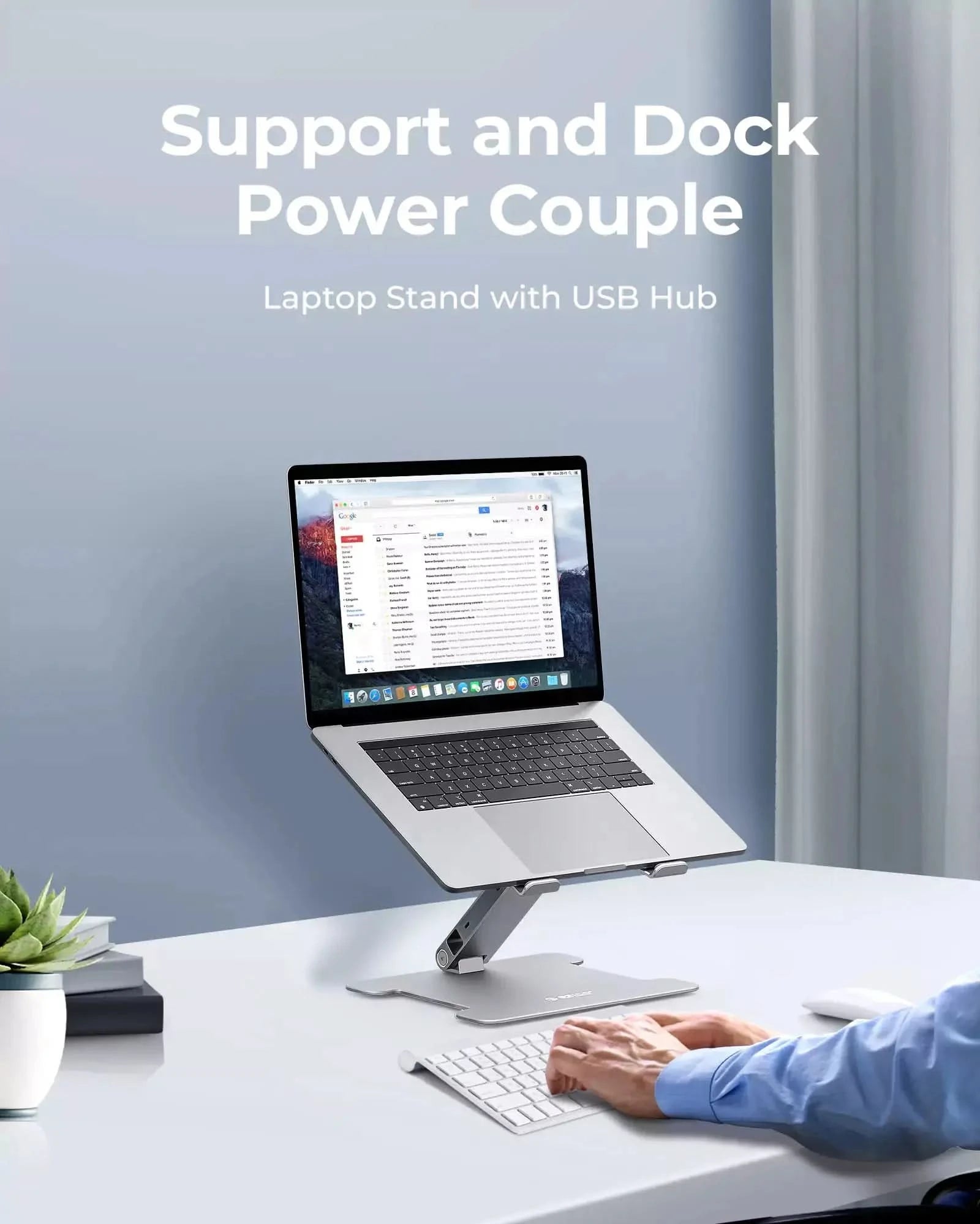 Laptop desk with usb ports deals