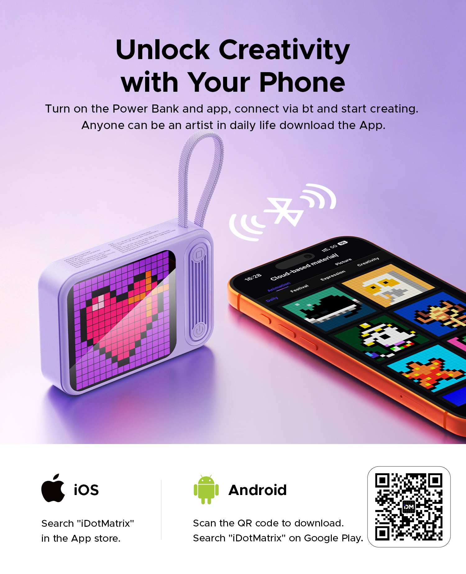 ORICO PixCharge Plus 22.5W Pixel Power Bank
