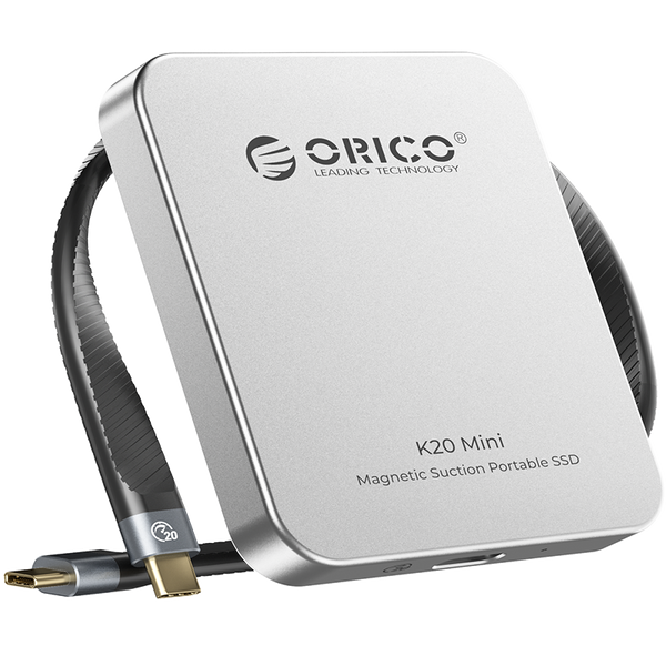 ORICO K20MINI Ultra-Slim Magnetic Portable SSD for iPhone 15/16/17 Pro