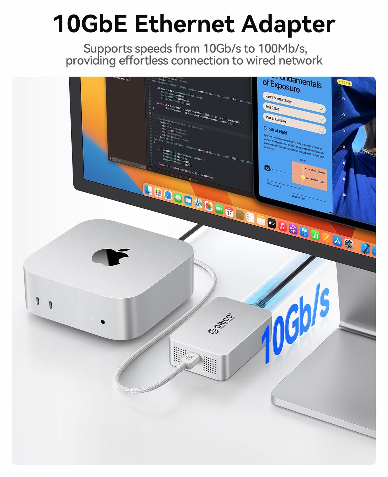 ORICO Thunderbolt 10GbE Network Adapter - Orico