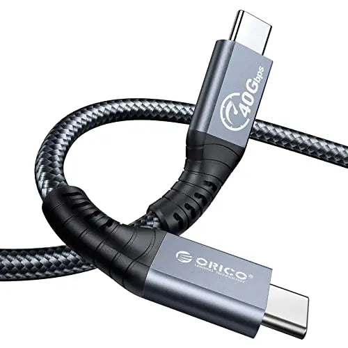 The ORICO Thunderbolt 4 Cable 40Gbps USB C to USB C 100W Charging Cable ORICO
