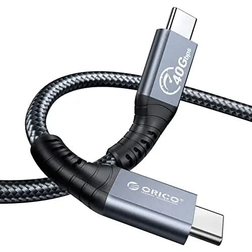 USB4 40Gbps Type C 100W Charging Cable